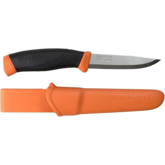 Нож MORAKNIV COMPANION S BURNT оранжевый 14073